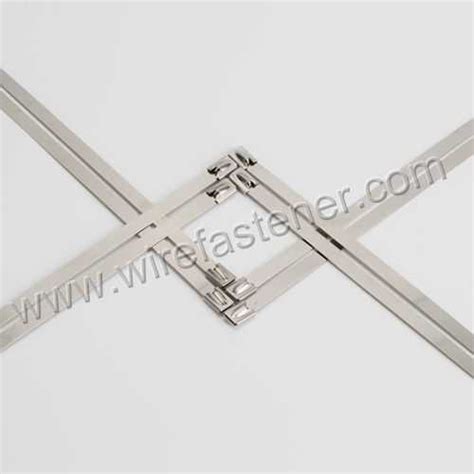 4 6mm 500mm 19 69inch Naked Stainless Steel Cable Ties Ball Self Lock