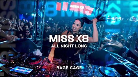 Miss K All Night Long Rage Cage Liveset Bootshaus Youtube