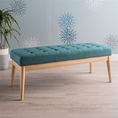 Saxon Fabric Indoor Bench - Walmart.com