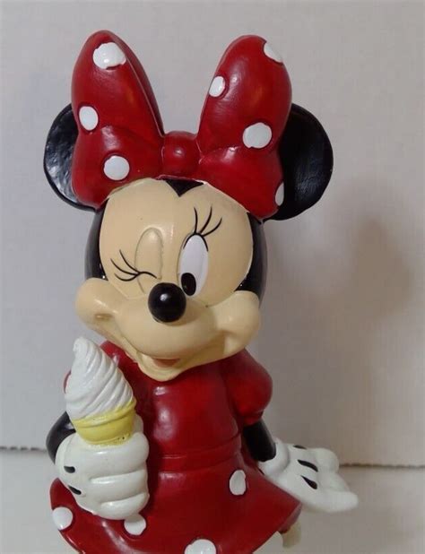 Minnie Mouse Ceramic Figurine 8 Disney Minnie Mouse Figurine EBay