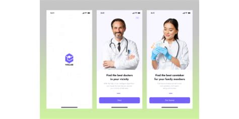 Doctor Appointment App Ui Kit Mobile App Design Community Figma