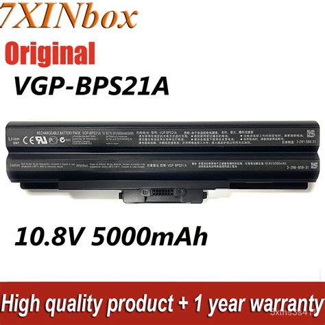 7XINbox 10 8V 5000mAh VGP BPS13 VGP BPS21 VGP BPS21A Original แลปทอป