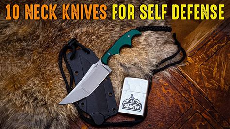 Compact Neck Knives For Self Defense Youtube