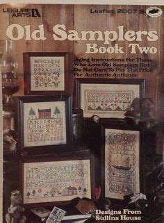 Old Samplers Book Two Leisure Arts Box S