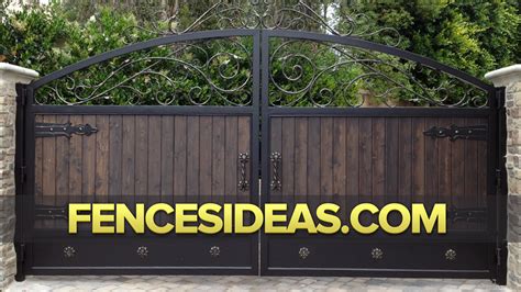 Wood And Iron Fence Designs - Councilnet