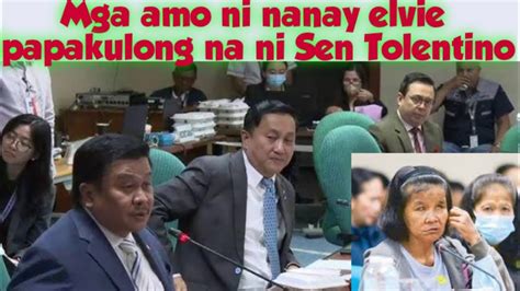 Amo Ng Kasambahay Na Si Nanay Elvie Ipapakulong Na Ng Mga Senador