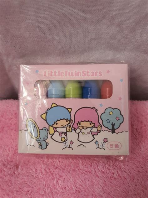 My Melody Crayon Stamp Set On Carousell