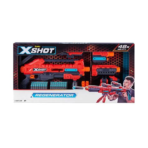 Zuru X Shot Excel Regenerator Foam Dart Blaster Inkl 48 Pilar C858 Fyndiq