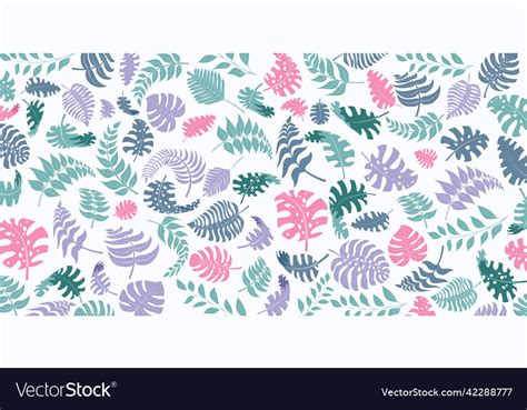 Tropical palm leaves background Royalty Free Vector Image