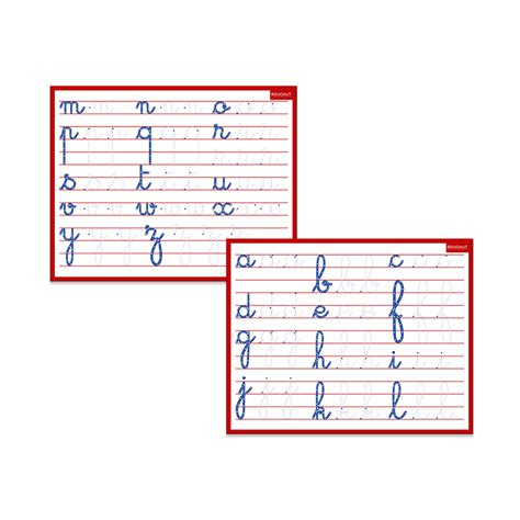 Ardoise Mini Minuscules Cursives Bouchut Papeterie