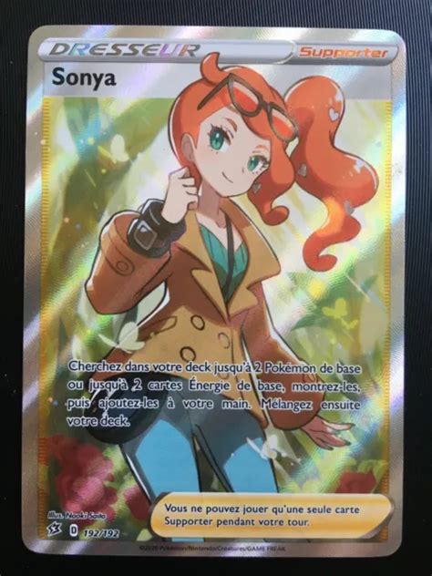 Sonya Clash Des Rebelles Eb Carte Pok Mon