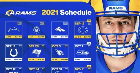 Rams Schedule 2023 2024 Printable Printable Online