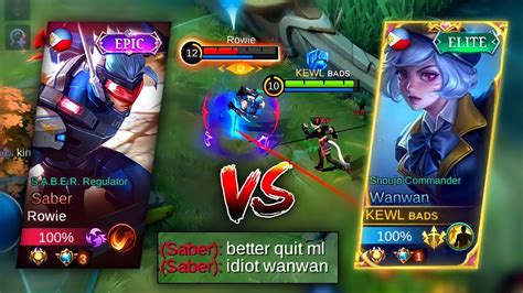 WANWAN VS TOP GLOBAL SABER WHO WILL WIN MLBB YouTube