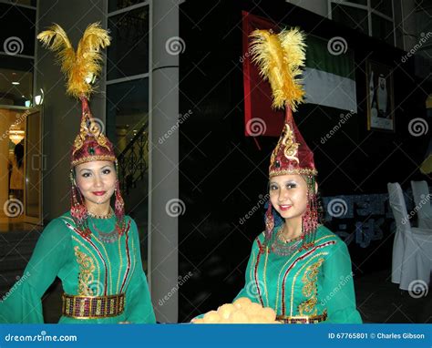 Kazakh Girls Editorial Photo Image Of Kazakh Dress 67765801