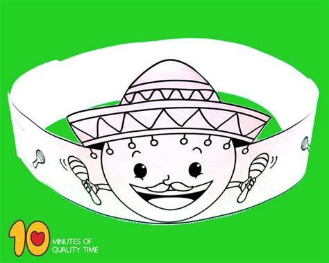 5 Printable Crafts For Cinco De Mayo Cinco De Mayo Crafts Printable