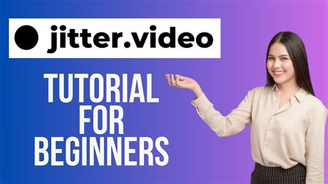 Jitter Video Tutorial For Beginners How To Use Jitter Video Animation Templates 2024 Youtube