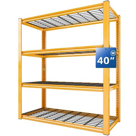 Raybee W Garage Shelving Heavy Duty Loads Lbs Garage Storage