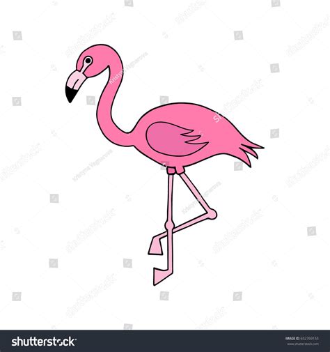 flamingo drawing easy 3