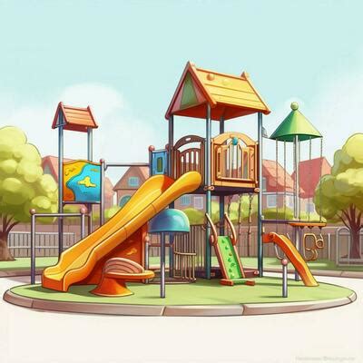 Kids Playground Background Stock Photos, Images and Backgrounds for ...