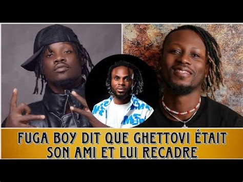 Fuga Boy Recadre Ghettovi Et Clash Raoul Le Blanc YouTube