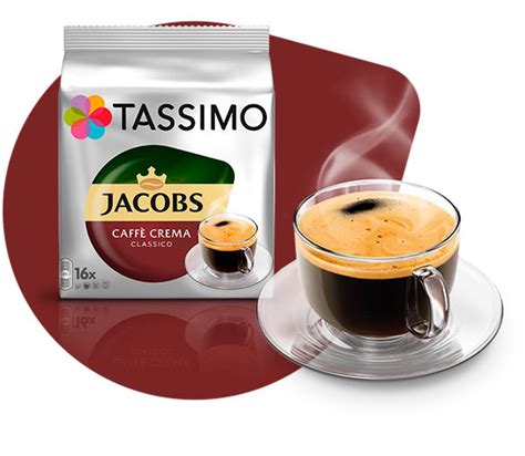 TASSIMO Jacobs Caffe Crema Classico do ekspresu Bosch Tassimo Kapsułki ...
