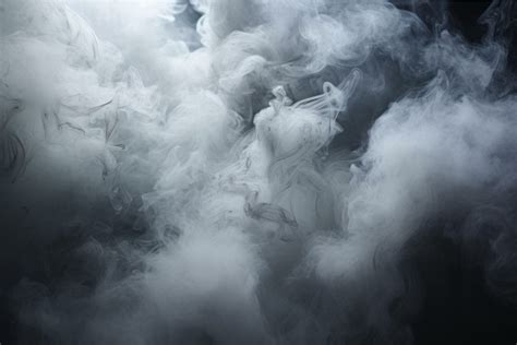 Mysterious Smoke ice photo studio light effect. Generate Ai