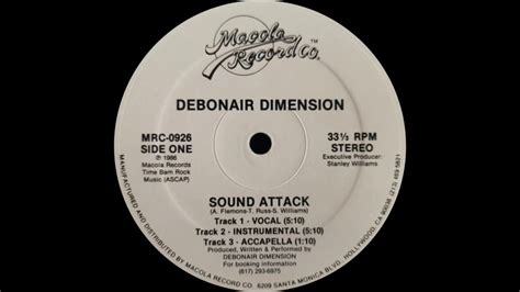 Debonair Dimension Sound Attack Vocal Youtube