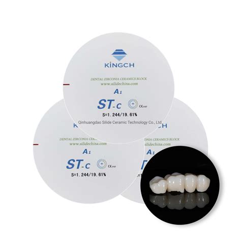 Zircon Block Cad Cam Dental Preshaded Multilayer Zirconia Disk For