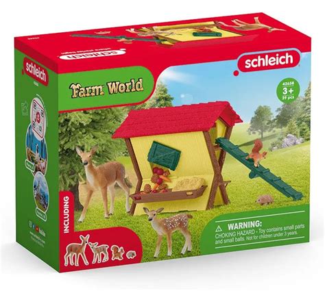 Schleich Farm World Feeding the Forest Animals - Wonderland Models ...