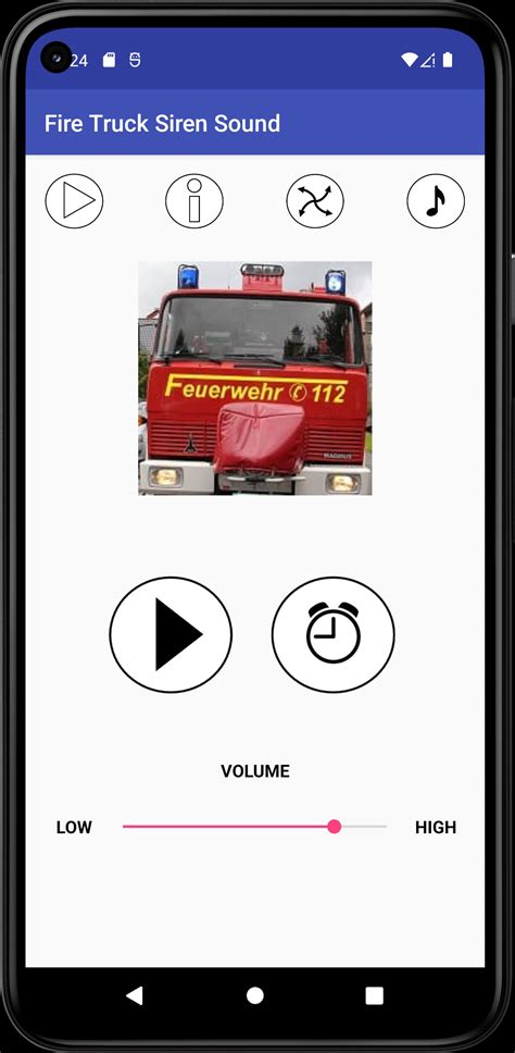 Fire Truck Siren Sound