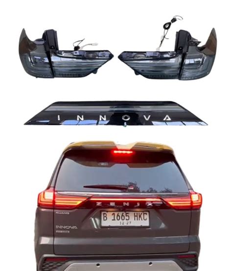 Innova Hycross Led Tail Light With Trunk Light Full Kit Direct Plug And