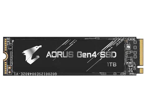 GIGABYTE AORUS Gen4 M 2 2280 1TB PCI Express 4 0 X4 NVMe 1 3 3D TLC