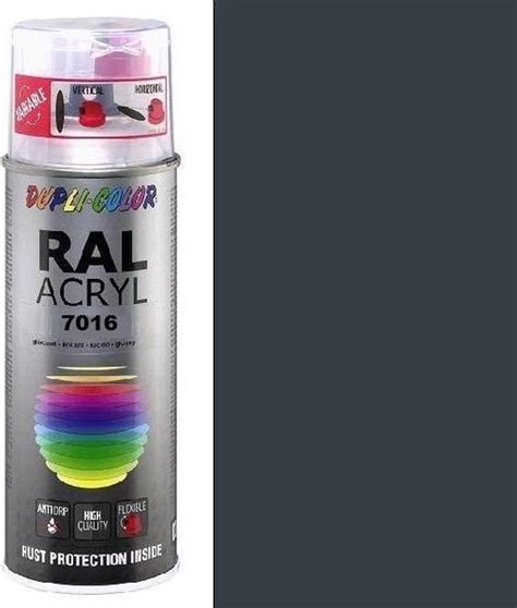 Dupli Color Ral Antracietgrijs Spuitbus Verf Spray Paint Ml Bol