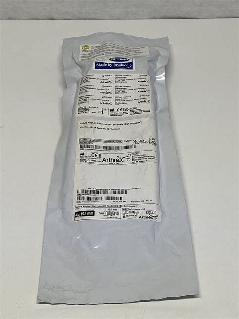 New Arthrex Suture Anchor Swivelock Tenodesis Biocomposite Ar Bcc