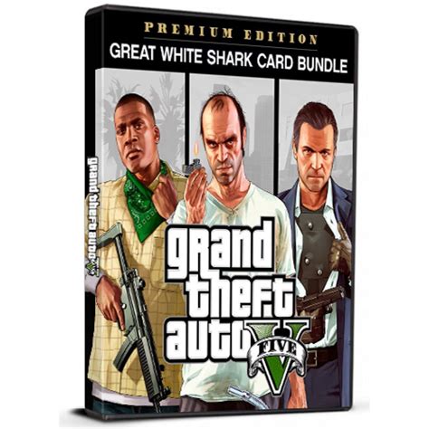 buy Grand Theft Auto V Premium Online Edition & GREAT WHITE SHARK CARD ...