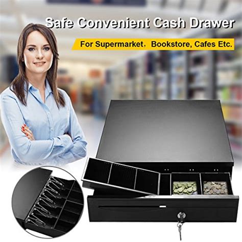 Tangkula Cash Register Drawer For Point Of Sale Pos System With