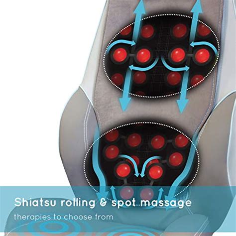 【ᐅᐅ】homedics Cbs 1000 Eu Shiatsu Max Massageauflage Entspannter Alltag