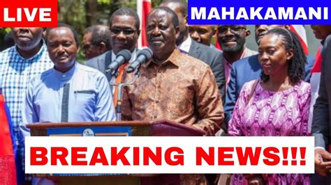 NKUBAYA RAILA ODINGA AND HIS AZIMIO TEAM HEADED TO COURT YouTube