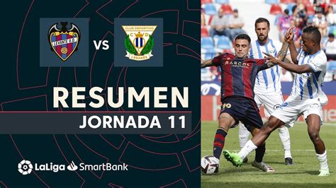 Resumen de Levante UD vs CD Leganés 2 1 YouTube