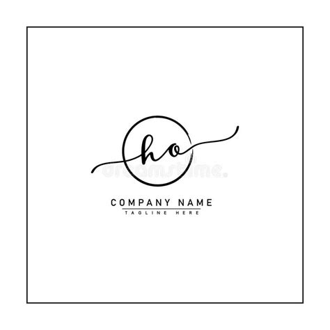 Ho Handwritten Signature Logo Vector Logo Template For Beauty