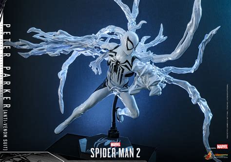 Ao Vivo Peter Parker Traje Anti Venom Figura De Sexta Escala Da Hot Toys