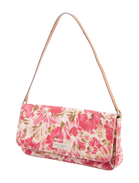 Kate Spade New York Floral Print Woven Shoulder Bag - Handbags ...