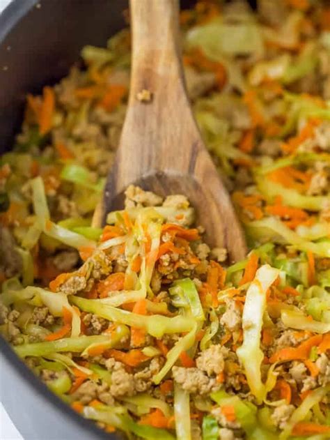 Easy Egg Roll In A Bowl Joyful Healthy Eats