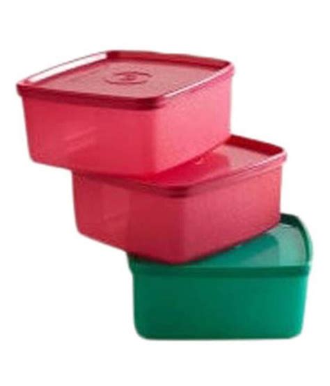 Tupperware Medium Square Storage Container 700 Mlset Of 4 Buy Online