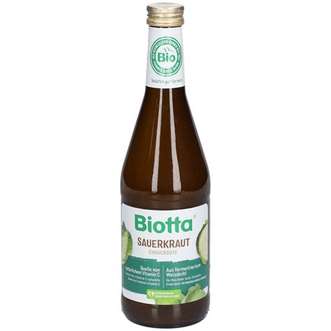 Biotta Sauerkraut Juice Ml Redcare