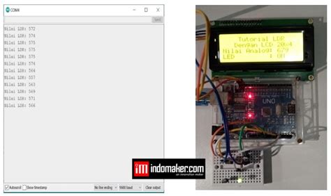 Tutorial Pembacaan Data Ldr Dengan Arduino Uno Indomaker Hot Sex Picture