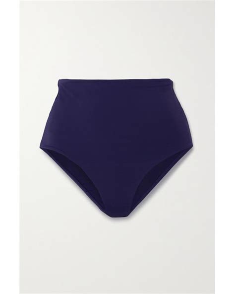 Form And Fold Net Sustain The Rise Recycled Bikini Briefs In Blue Lyst