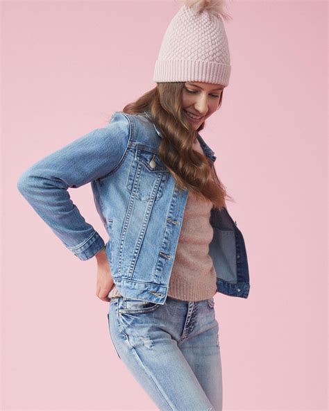 Isla Faded Denim Jacket - Kids-Teens - AirRobe