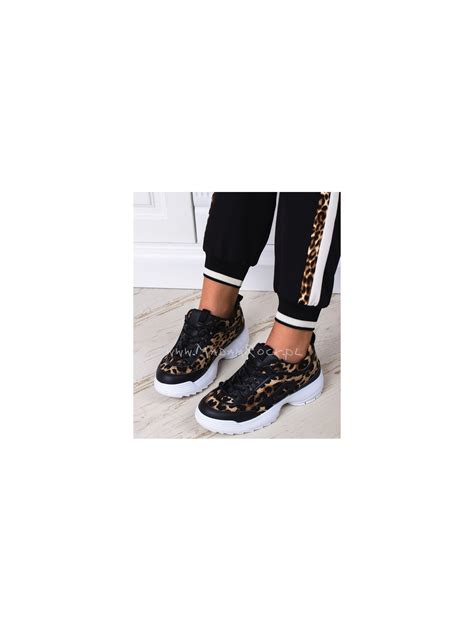 Buty Sportowe Madam Piano Leopard