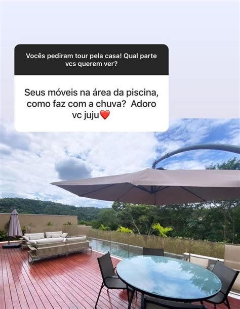 Juju Salimeni faz tour por sua mansão dois closets e salão de